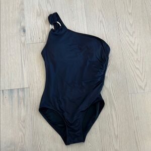 Michael Kors Size 8 Black Swim Suit